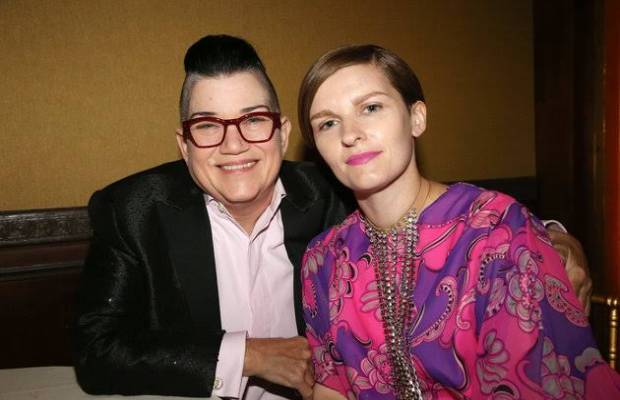 Lea DeLaria and fiancée