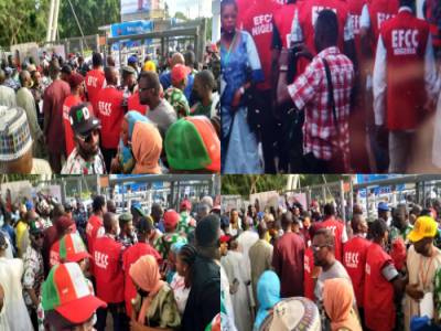 BREAKING: EFCC Agents Storm PDP Primary Election Venue